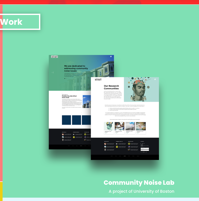 Community Noise Lab website